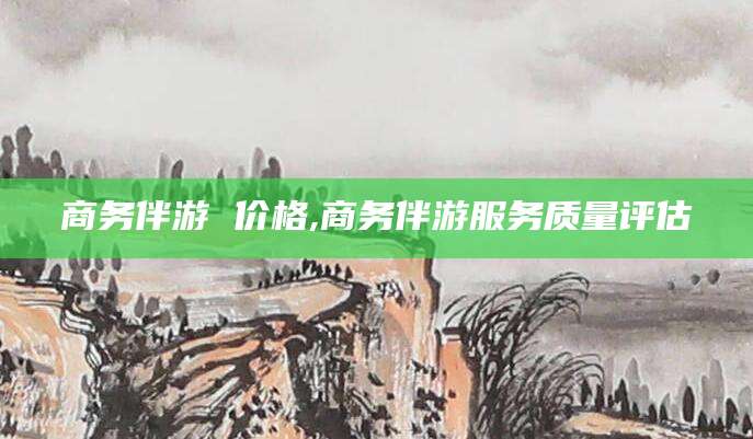 德宏商务伴游 价格,商务伴游服务质量评估